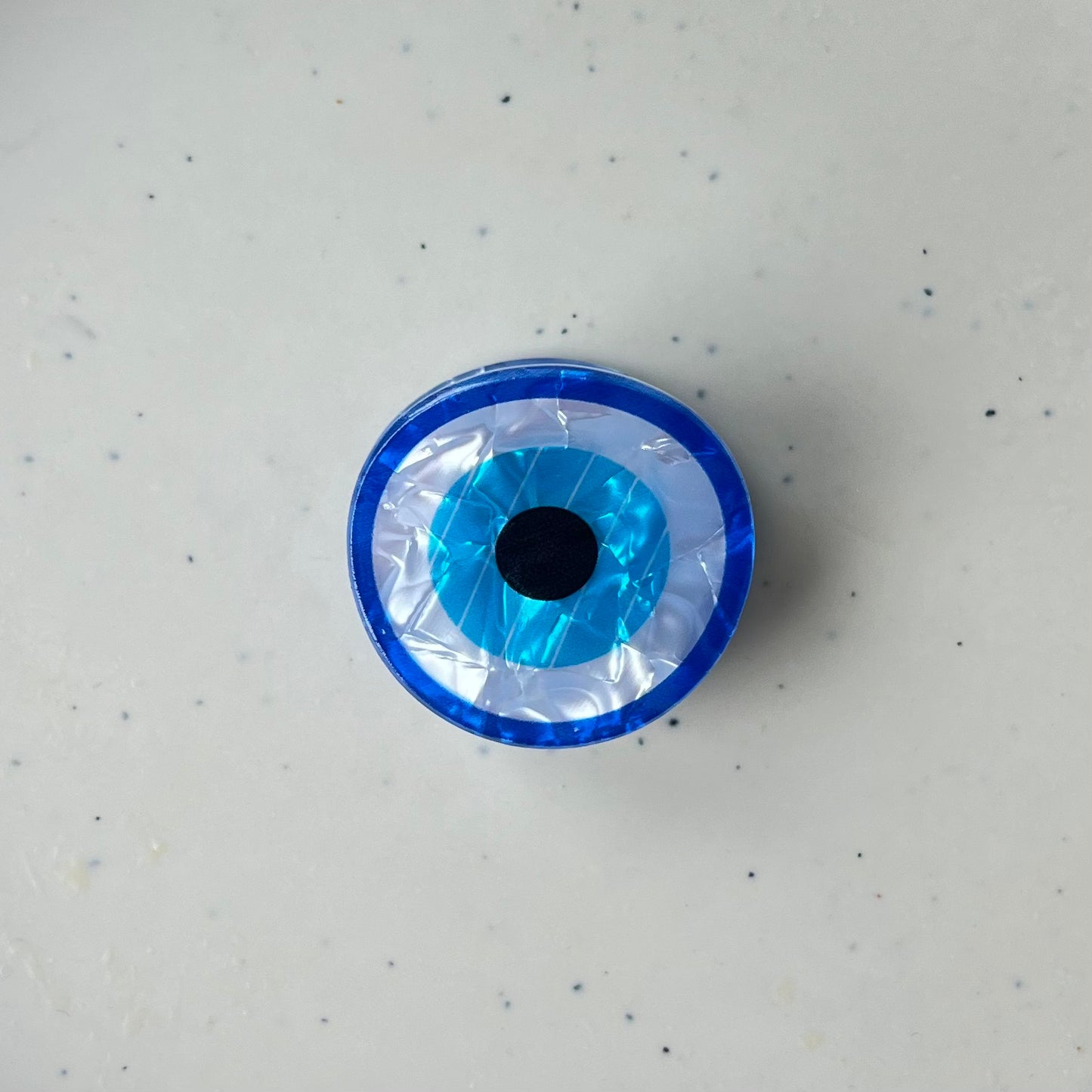 Small Round Evil Eye Claw