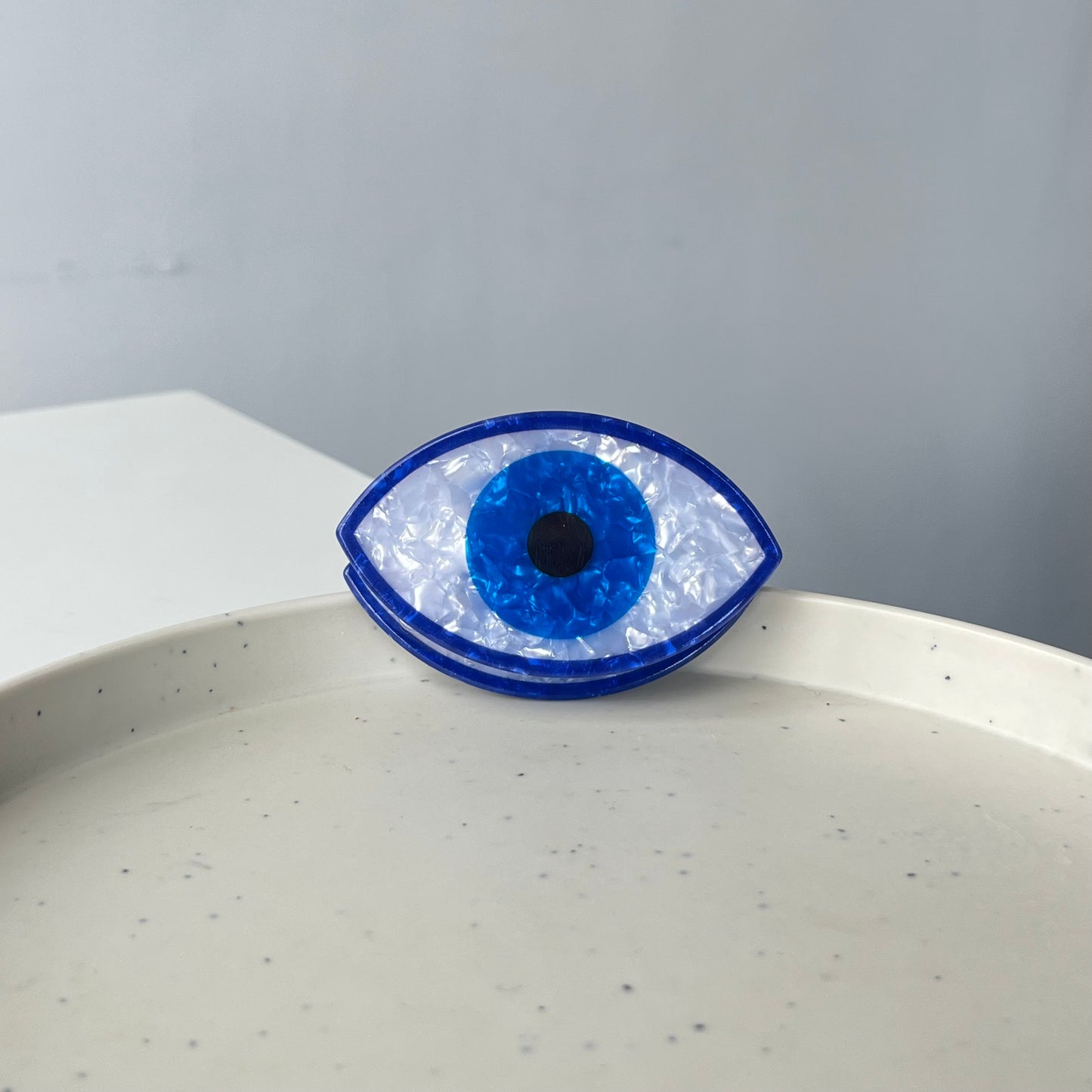 Big Oval Evil Eye Claw